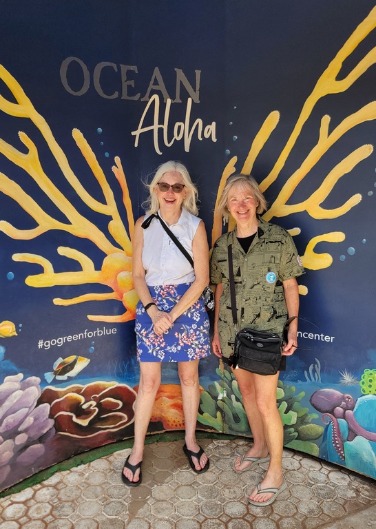 At the Maui Ocean Center